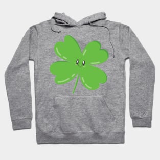 Kawaii Four Leaf Clover Hoodie